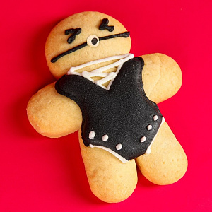 Набор «Приглашение на чай»: плетка и печенье, 25 г